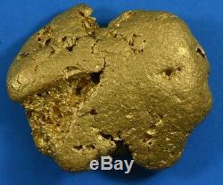 Large Natural Gold Nugget Australian 411.4 Grams, 13.228 Troy Ounces Genuine