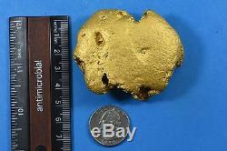 Large Natural Gold Nugget Australian 411.4 Grams, 13.228 Troy Ounces Genuine
