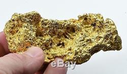 Large Natural Gold Nugget Australian 418.83 Grams 13.46 Troy Ounces Very Rare