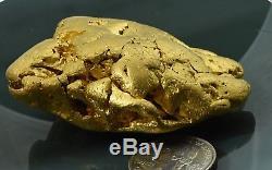 Large Natural Gold Nugget Australian 471.22 Grams 15.15 Troy Ounces Very Rare
