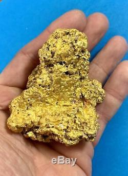 Large Natural Gold Nugget Australian 484.06 Grams 15.56 Troy Ounces Very Rare