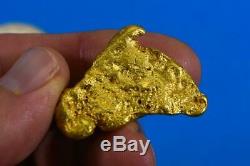 Large Natural Gold Nugget Australian 50.20 Grams 1.61 Troy Ounces Very Rare