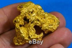 Large Natural Gold Nugget Australian 51.10 Grams 1.64 Troy Ounces Very Rare