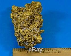 Large Natural Gold Nugget Australian 517.23 Grams 16.63 Troy Ounces Very Rare