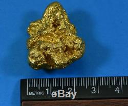 Large Natural Gold Nugget Australian 55.49 Grams 1.78 Troy Ounces Very Rare