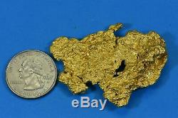 Large Natural Gold Nugget Australian 59.18 Grams 1.90 Troy Ounces Very Rare