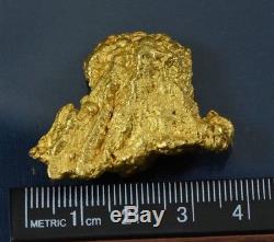 Large Natural Gold Nugget Australian 59.72 Grams 1.92 Troy Ounces Very Rare