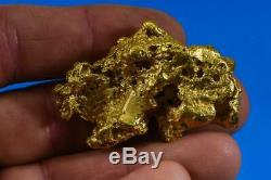 Large Natural Gold Nugget Australian 81.83 Grams 2.63 Troy Ounces Very Rare
