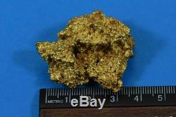 Large Natural Gold Nugget Australian 87.81 Grams 2.82 Troy Ounces Very Rare