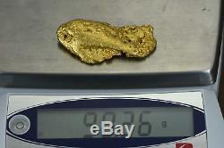 Large Natural Gold Nugget Australian 90.26 Grams 2.90 Troy Ounces Very Rare
