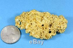 Large Natural Gold Nugget Australian 91.96 Grams 2.956 Troy Ounces Genuine