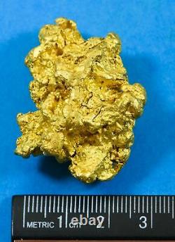 Large Natural Gold Nugget Australian 97.15 Grams 3.12 Troy Ounces Very Rare
