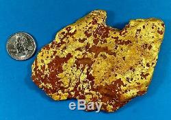 Large Natural Gold Nugget Australian Big Red 712.49 Grams 22.90 Troy Ounces Ve