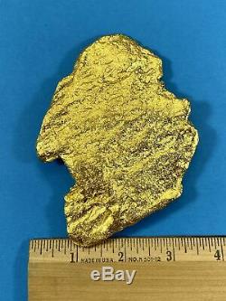 Large Natural Gold Nugget Australian THE BIG AU 709.9 Grams 22.82 Troy Ounces