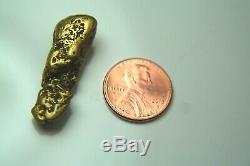 Large Natural Gold Nugget Specimen 17.9 Grams
