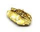 Large Scarce 23k Natural Pure Solid Gold Nugget Brooch Pin Watch Fob Pendant