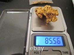 Large natural gold nugget