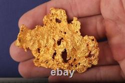 Large natural gold nugget from Australia. 79.17 Grams. With Shipping Insurance