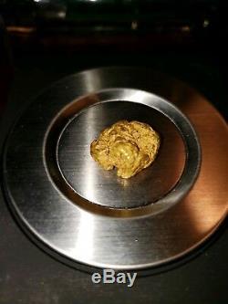 NATURAL ALASKAN 9.101 grams, beautiful 22K gold, jewelers grade guaranteed