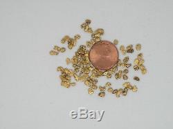 Natural Alaska Yukon BC gold nugget bullion placer fines 5 dwt 7.8 grams 8/10