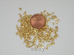 Natural Alaska Yukon BC gold nuggets bullion placer 5.0 dwt 7.8 grams 14 mesh