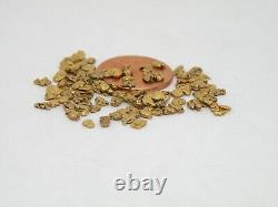 Natural Alaska Yukon BC gold nuggets bullion placer 5 dwt 7.8 grams 8/10