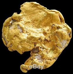 Natural Alaskan 11 Grams Gold Prospector Nugget Quartz Specimen