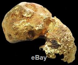 Natural Alaskan 14.4 Gram Gold Prospector Skull Nugget Specimen