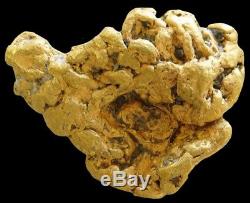Natural Alaskan 37.5 Grams Gold Prospector Nugget Quartz Specimen