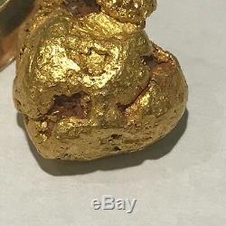 Natural Alaskan Gold Nugget Pendant 22.8 grams
