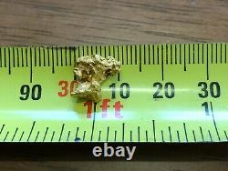 Natural Australian Gold Nugget 2 grams