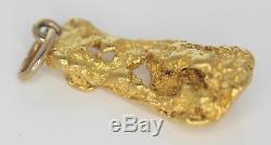 Natural Australian Gold Nugget Pendant 5.84g