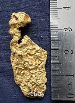 Natural Australian Kalgoorlie Gold Nugget 14.4g 4cm long