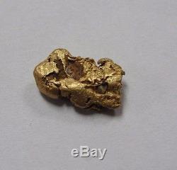 Natural Genuine 1.7 Gram Gold Nugget Specimen #H-G17JH