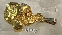 Natural Gold Nugget Pendant 8.8 Grams