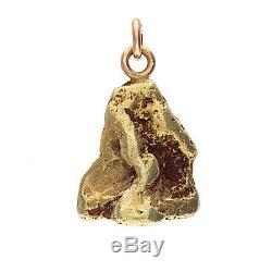 Natural Gold Nugget Pendant with 10K Bale 14.78 grams