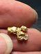 Natural Gold Nugget Specimen With Quartz Rock Bullion From Oregon 1.57 Gram #a34