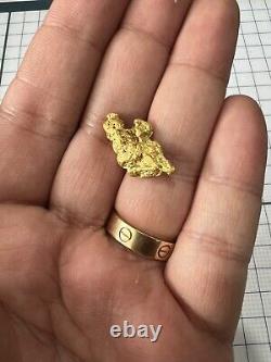 Natural Gold Nugget Weight 8.762 Gram