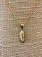 Natural Gold In Quartz Pendant 14 Kt. Jewelry With Natural Nuggets, Pn719nqx(b)