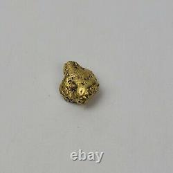 Natural Placer Gold Nugget Alaska Chunky 3.3 Grams