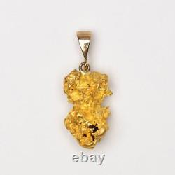 Natural Western Australian Gold Nugget Pendant 9.39g
