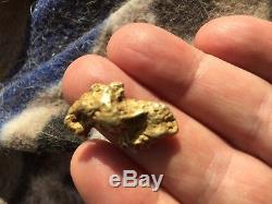 Natural Yukon gold nugget