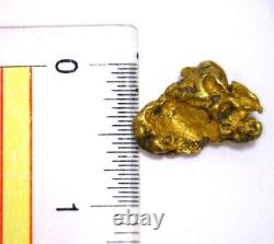 Natural gold nugget, 14.12 grams