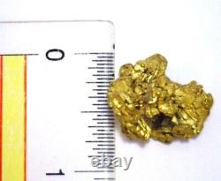 Natural gold nugget, 16.43 grams