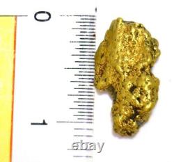 Natural gold nugget, 19.93 grams