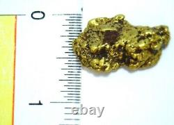 Natural gold nugget, 19.93 grams
