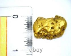Natural gold nugget, 21.14 grams