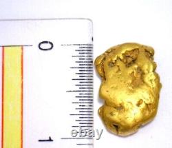 Natural gold nugget, 21.14 grams