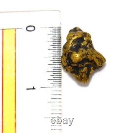 Natural gold nugget, 23.80 grams
