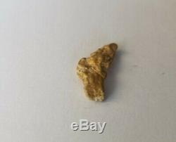 Natural gold nugget 3.44 grams